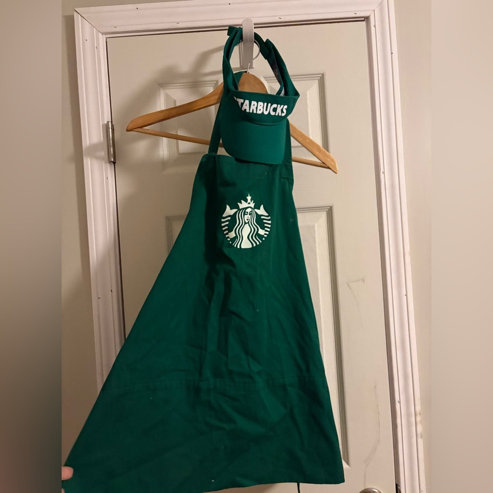 Starbucks Kids Green Barista Costume Set